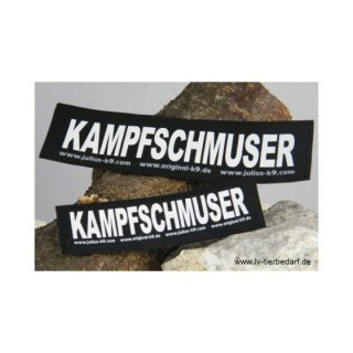 Julius-K9 Kampfschmuser Logo Klein, 1 Paar