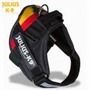 Julius-K9 IDC-Powergeschirr, Deutsche Fahne Mini-Mini
