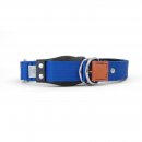 WowWow Hundehalsband mit integrierter Leine Blau