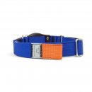 WowWow Hundehalsband mit integrierter Leine Blau