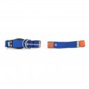 WowWow Hundehalsband mit integrierter Leine Blau