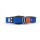 WowWow Hundehalsband mit integrierter Leine Blau 33-37 cm Halsumfang