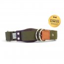 WowWow Hundehalsband mit integrierter Leine Dunkeloliv