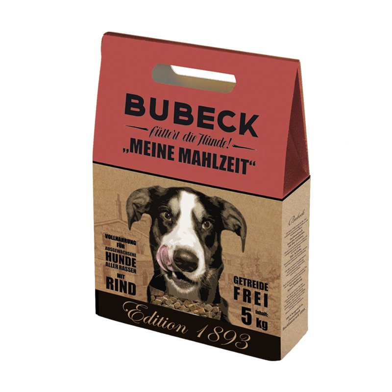 Bubeck Trockenfutter - Meine Mahlzeit mit Rind - getreidefrei