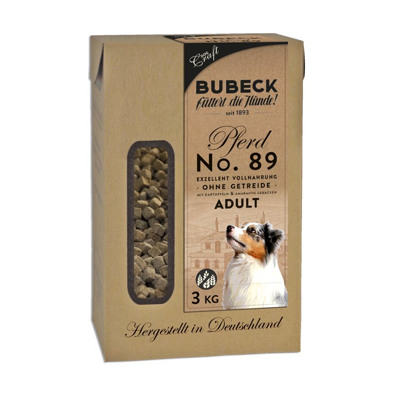 Bubeck Trockenfutter - No. 89 Pferdefleisch - getreidefrei
