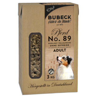 Bubeck Trockenfutter - No. 89 Pferdefleisch - getreidefrei