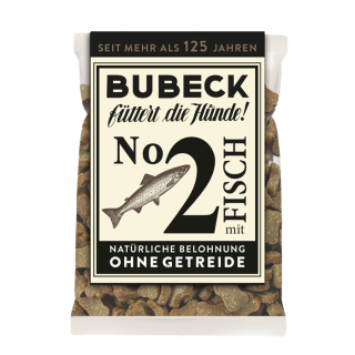 Bubeck Hundekuchen - No. 2 mit Fisch - getreidefrei - 210 g