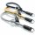 Hunter Dressurhalsung Eiby Freestyle Hellgrau 45 cm/M