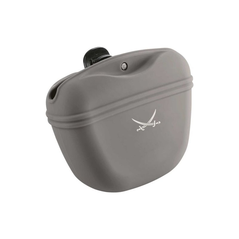 Hunter Silikon Snackbeutel Sansibar Morsum Grau/Beige M