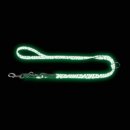 Hunter Verstellbare F&uuml;hrleine Convenience Reflect Glow Leopard L 200 cm | B 1,5 cm