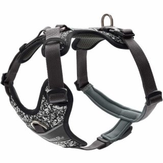Hunter Geschirr Divo Reflect Anthrazit  52-68 cm/S-M