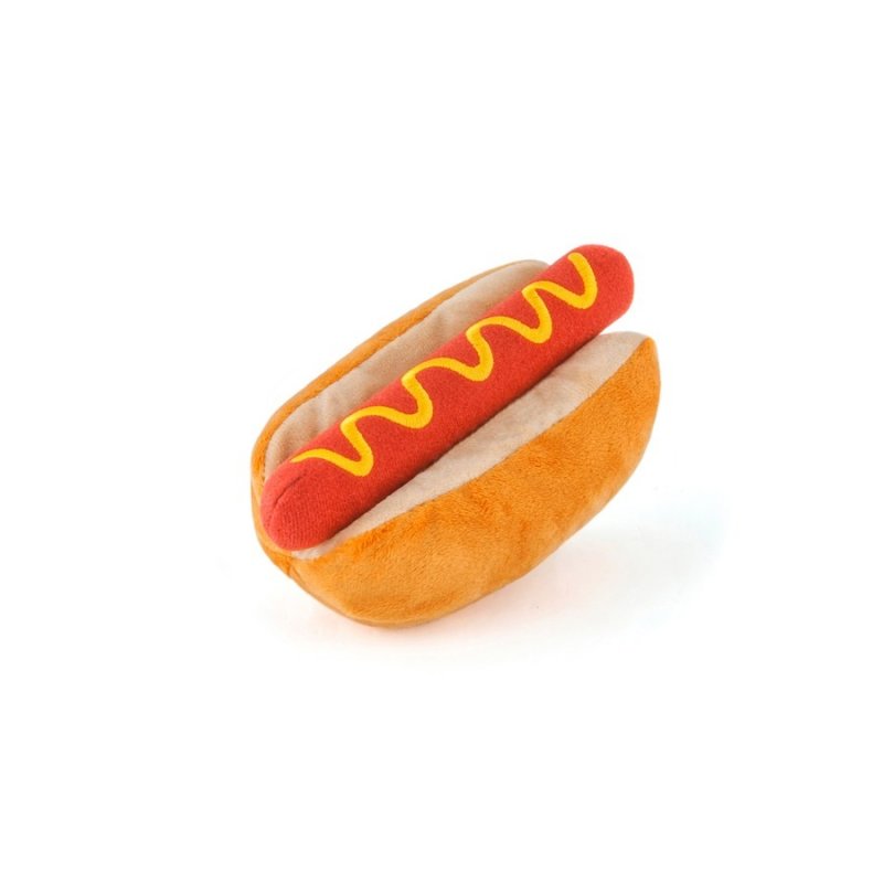 Puppia Hundespielzeug American Plüsch Hot Dog