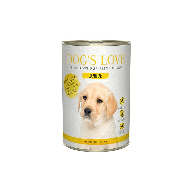 Dog`s Love Nassfutter Junior Geflgel