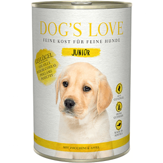 Dog`s Love Nassfutter Junior Geflügel 200g