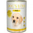 Dog`s Love Nassfutter Junior Gefl&uuml;gel 400g