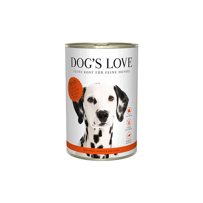 Dogs Love Nassfutter Adult Rind