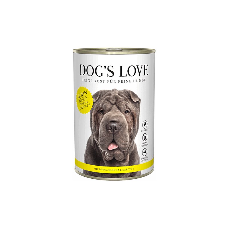 Dogs Love Nassfutter Adult Huhn