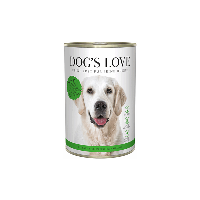 Dogs Love Nassfutter Adult Wild - fellby.de
