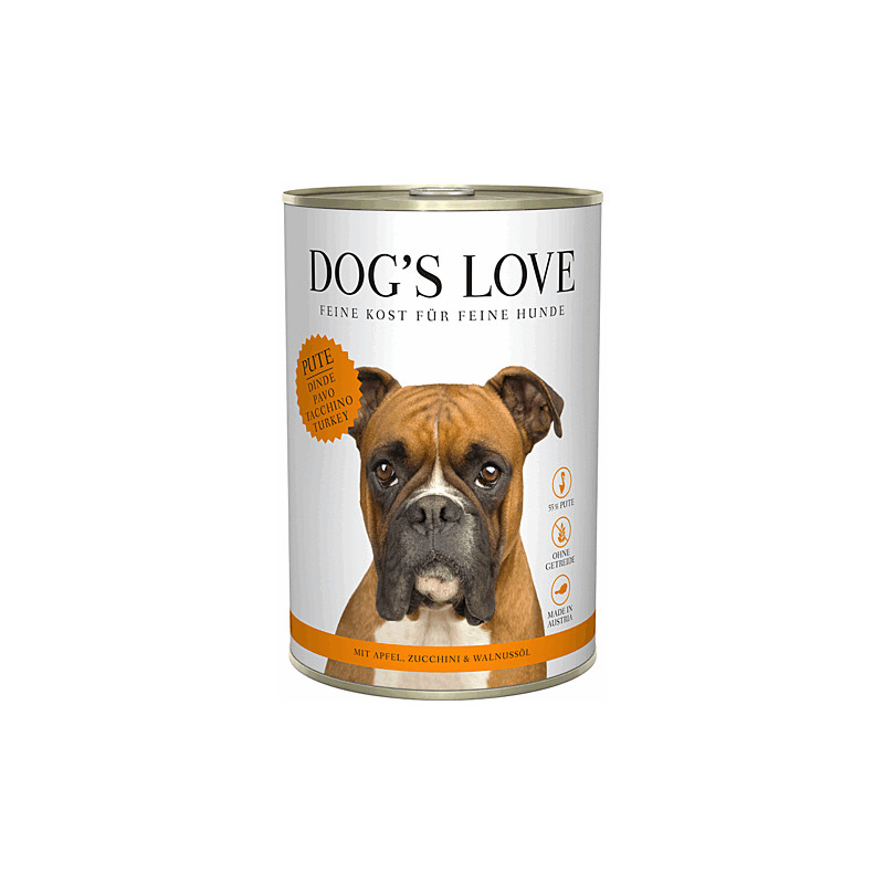 Dog´s Love Nassfutter Adult Pute