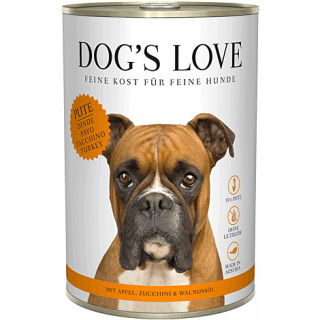 Dog´s Love Nassfutter Adult Pute 400g