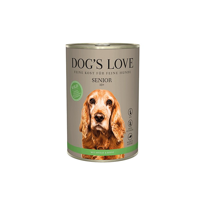 Dogs Love Nassfutter Senior Wild