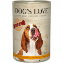 Dog&acute;s Love Nassfutter Barf Pute Pur 400g