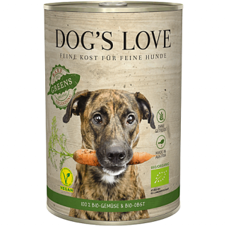 Dog´s Love Nassfutter Barf Vegan Bio Greens 400g