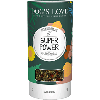 Dog´s Love Super Power Kräuter für Stoffwechsel & Immunsystem 70g