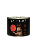 Cat´s Love Nassfutter Adult Rind Pur 200g