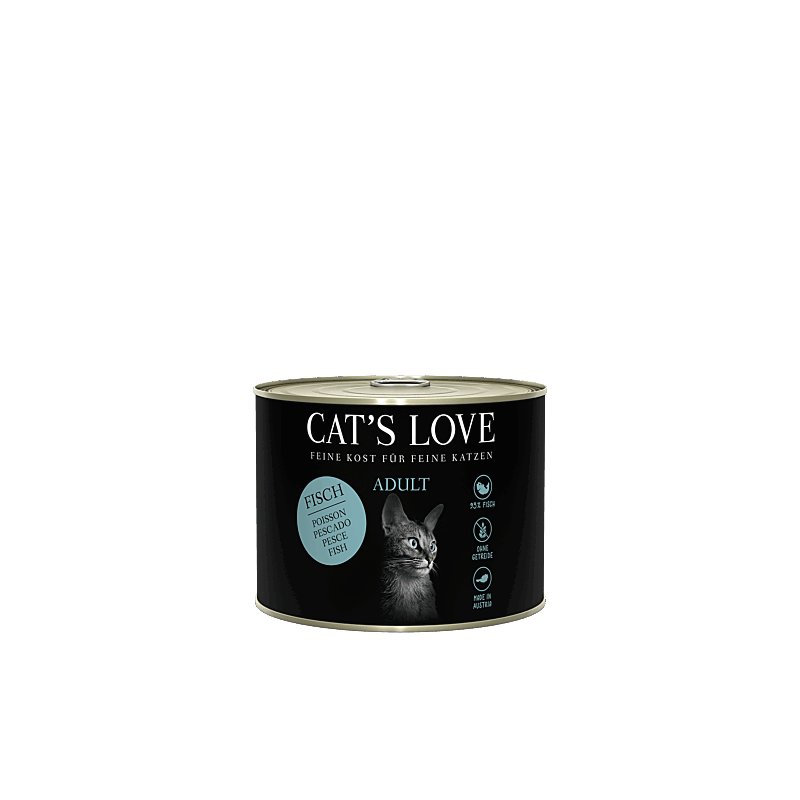 Cats Love Nassfutter Adult Fisch Pur 200g