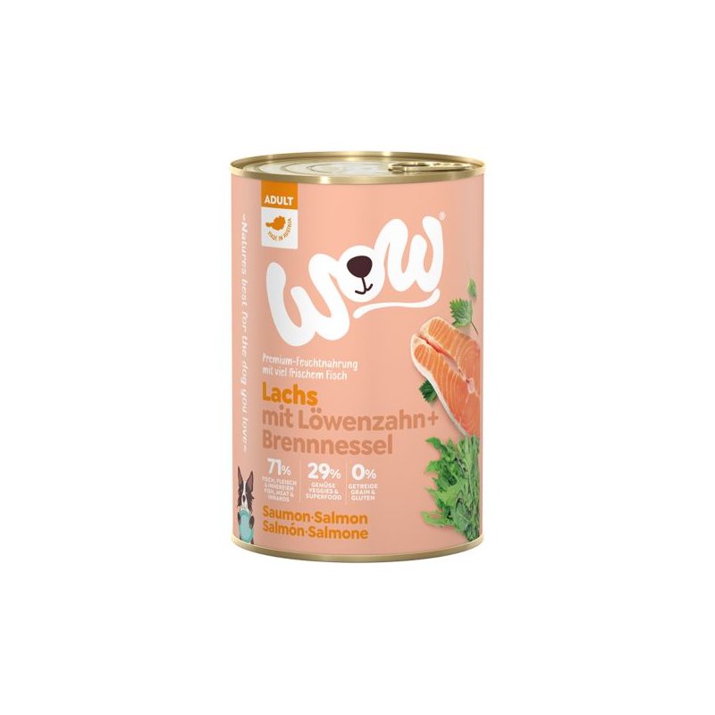 Wow Nassfutter Adult Lachs