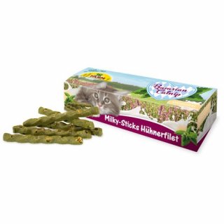 JR-Farm Bavarian Catnip Milky-Sticks Hühnerfilet 35g
