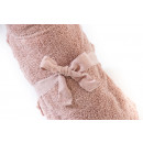 Lill`s Dog Hundebademantel aus Bio-Baumwolle Altrosa XS