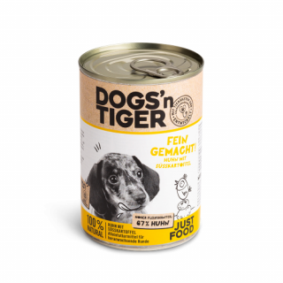 Dogs’n Tiger Welpennassfutter Fein gemacht!