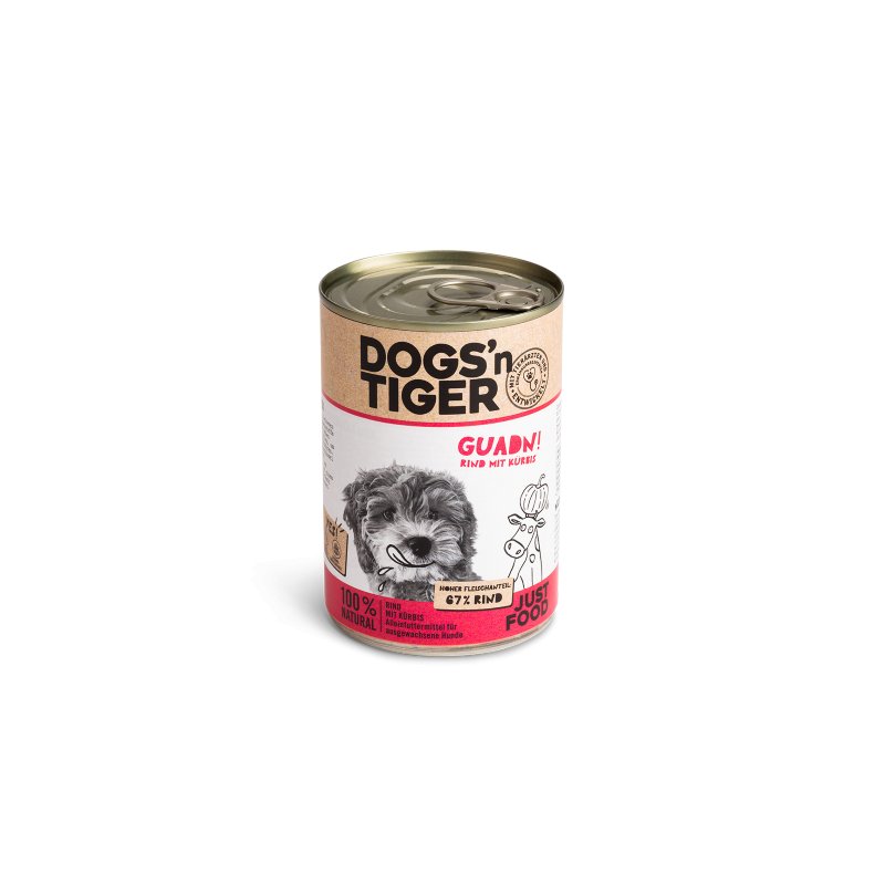 Dogs&rsquo;n Tiger Hundenassfutter Guadn!