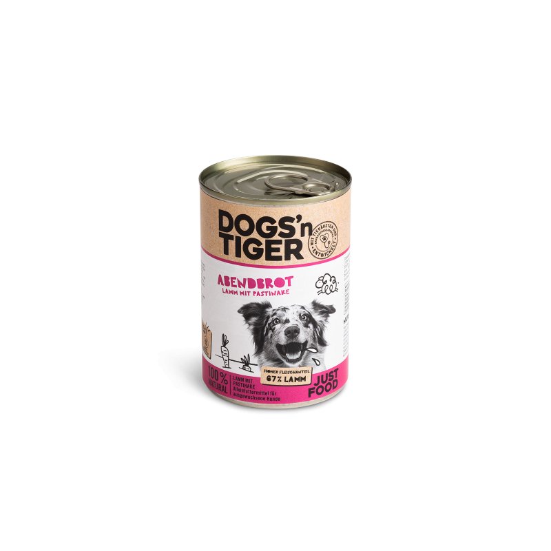 Dogs&rsquo;n Tiger Hundenassfutter Abendbrot