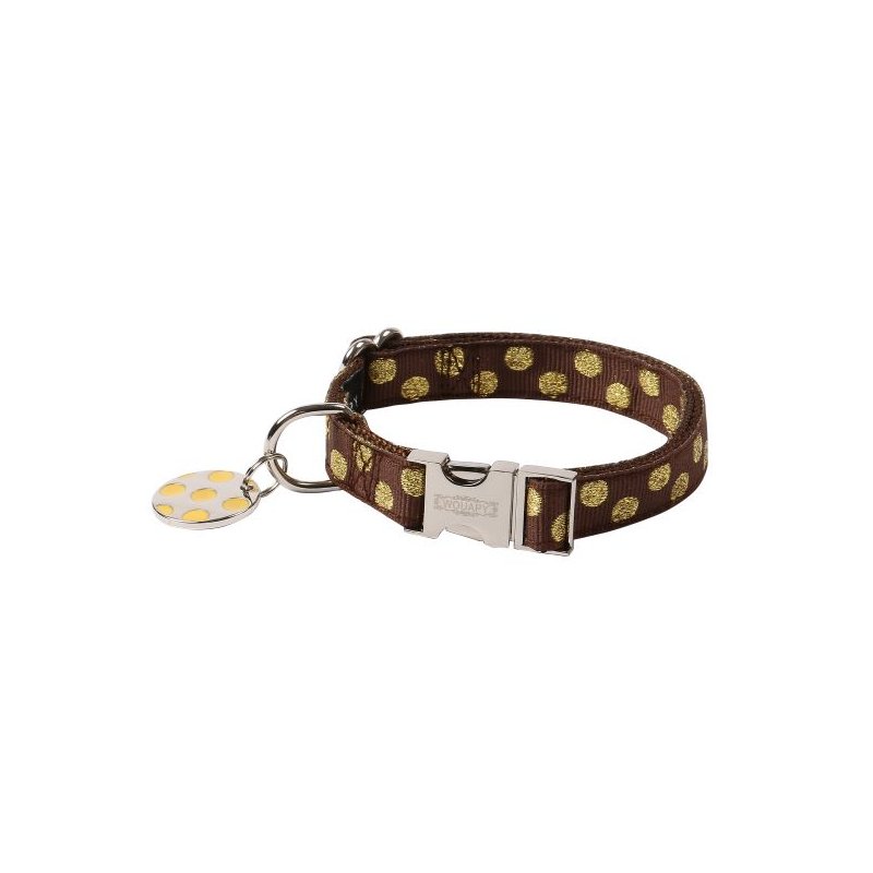 Wouapy Hundehalsband Peas 20 mm - 33/49 cm