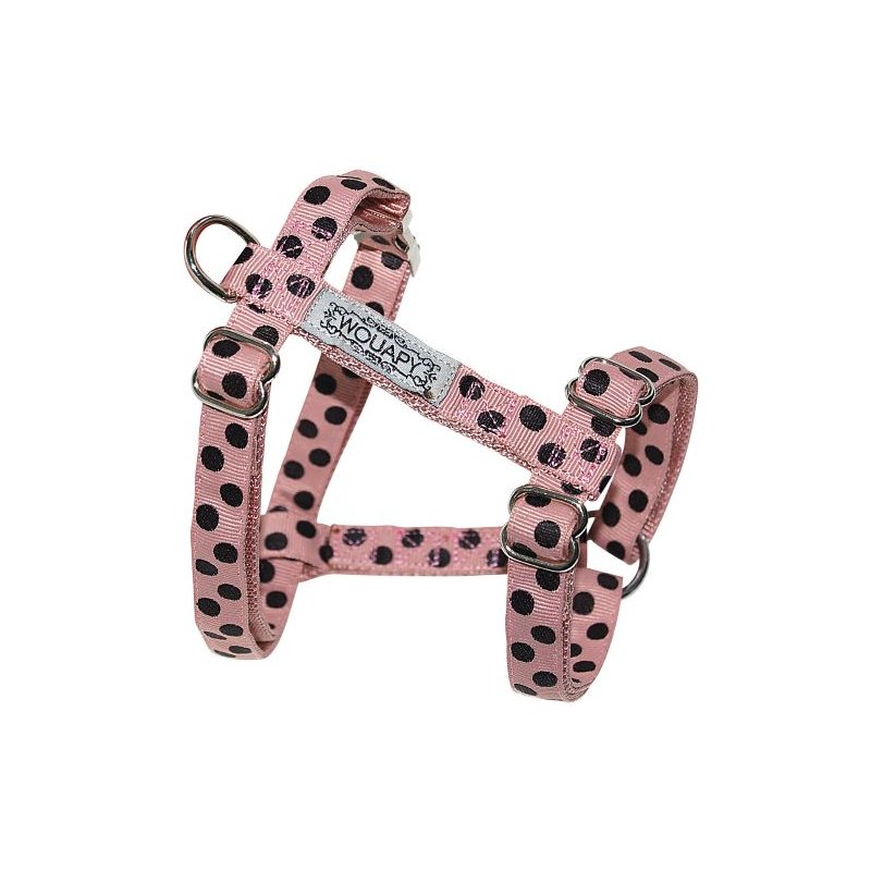 Wouapy Hundegeschirr Peas 15 mm - 36/52 cm