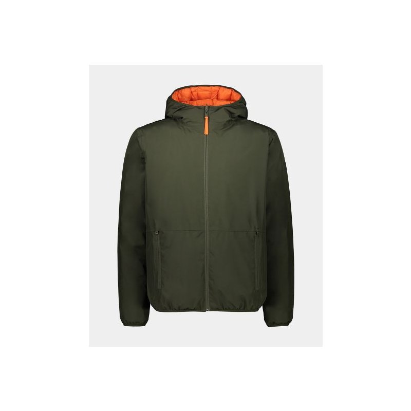 CMP Herren Wende-Jacke DuPont Sorona Flock Dunkeloliv
