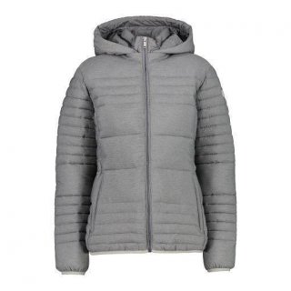 CMP Damen-Daunenjacke Kurz Grau