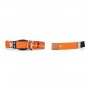 WowWow Hundehalsband mit integrierter Leine Orange