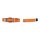 WowWow Hundehalsband mit integrierter Leine Orange 37-46 cm Halsumfang