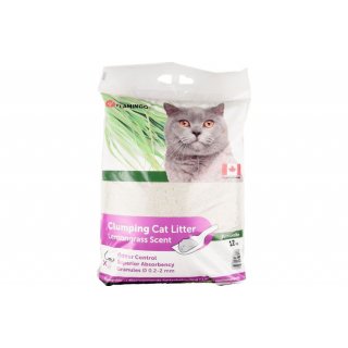 Flamingo Katzenstreu Lemongrasduft 12 kg