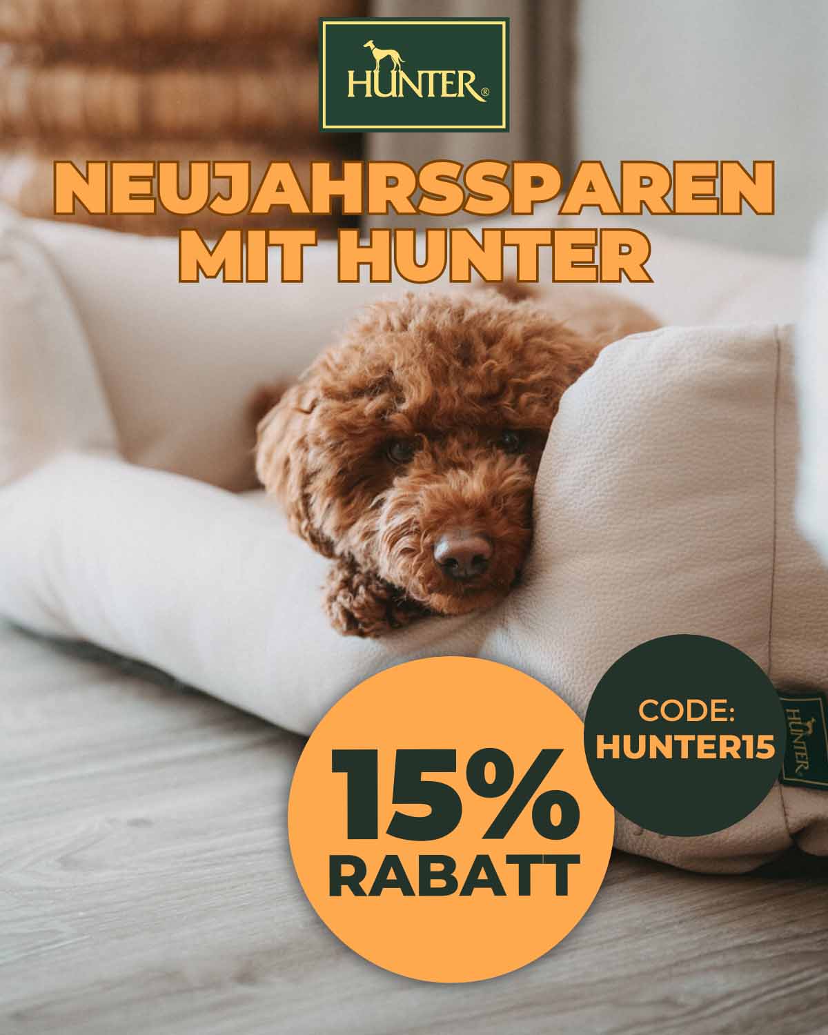 HUNTER Neujahrssparen 15 Prozent